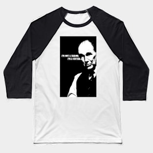 the outfit movie 2022 scissors and British gangster film graphic design Baseball T-Shirt